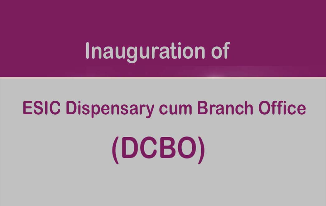 Inauguration of DCBOs